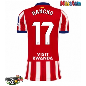 Atletico Madrid David Hancko #17 Kotipaita Naisten 2026-27 Lyhythihainen